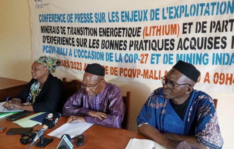 Mali-lithium : PCQVP exige la transformation sur place